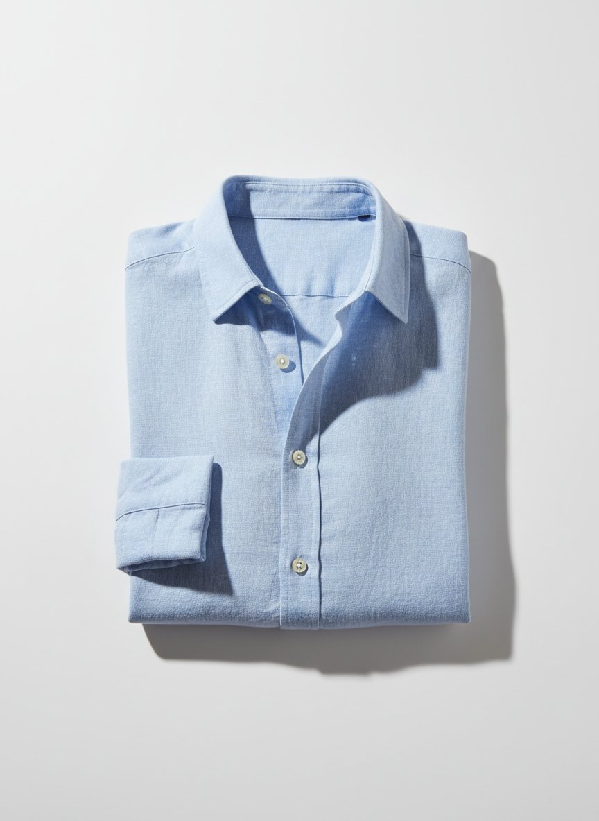 Mediterranean Linen Button-Down